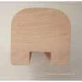 Mueble barandilla de madera de fresno con tienda online de agujeros